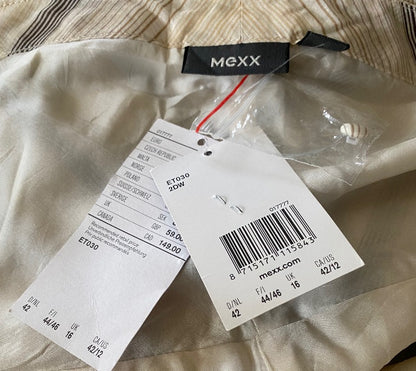 MEXX Cream Dress - size UK16 - Brand New with Tags