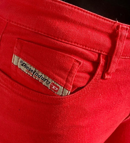 Diesel Red Tag Jeans Size UK8 - Pre-loved