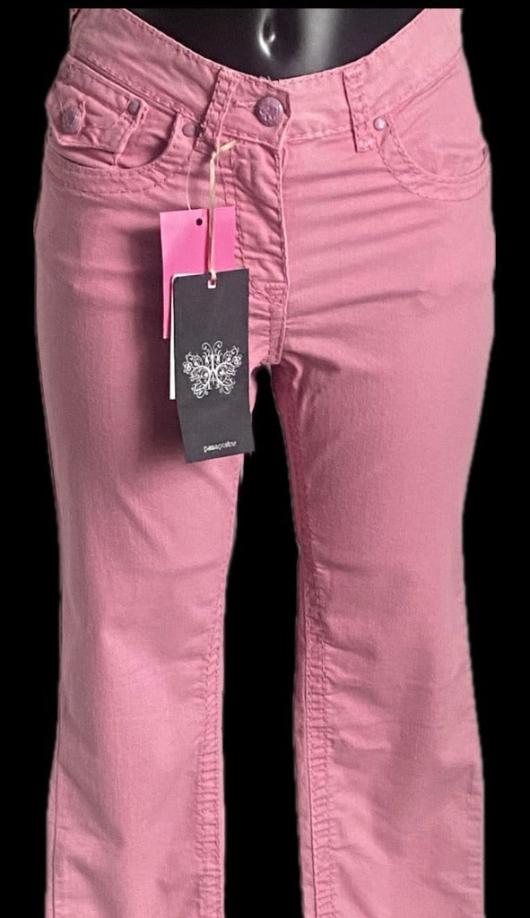 Passport Pink Jeans size UK8 - NEW with Tags