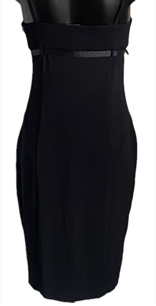 Vintage Karen Millen Black Dress - size UK12 - Pre-loved