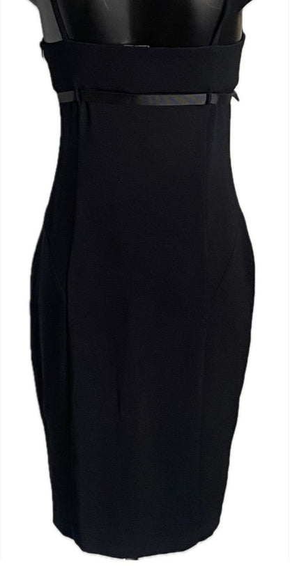 Vintage Karen Millen Black Dress - size UK12 - Pre-loved