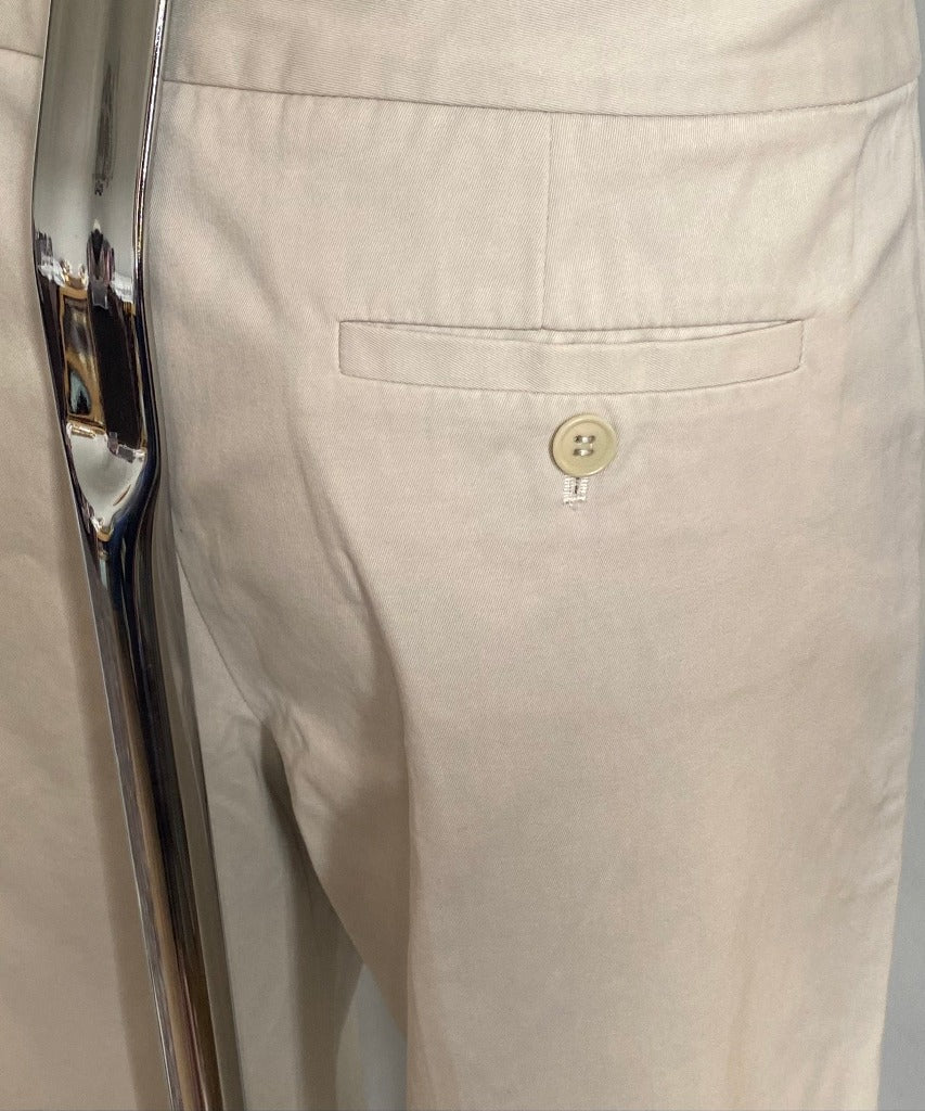 Farhi Cream Cotton Trousers Size UK14.- Pre-loved