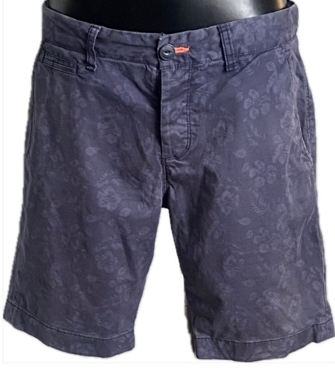 SuperDry Navy Shorts Size L - Pre-loved