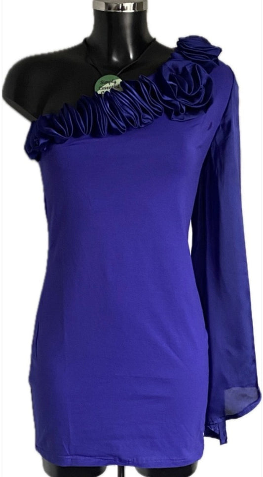 AX Paris Purple Dress size UK12 NEW with Tags