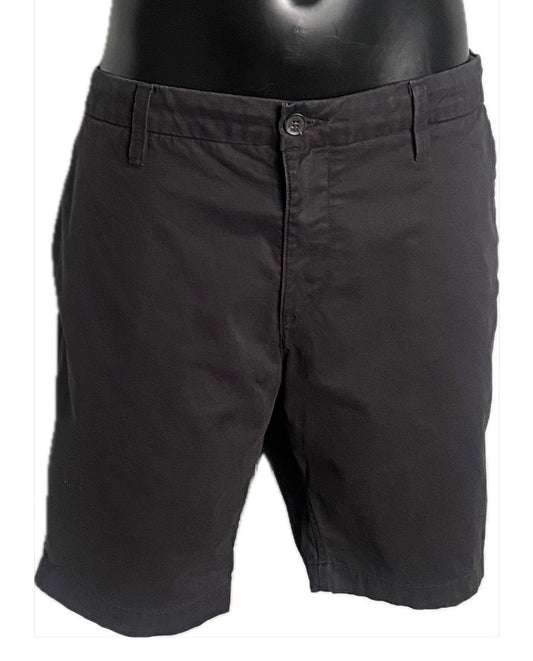 Timberland Black Cotton Shorts W42 - Pre-loved