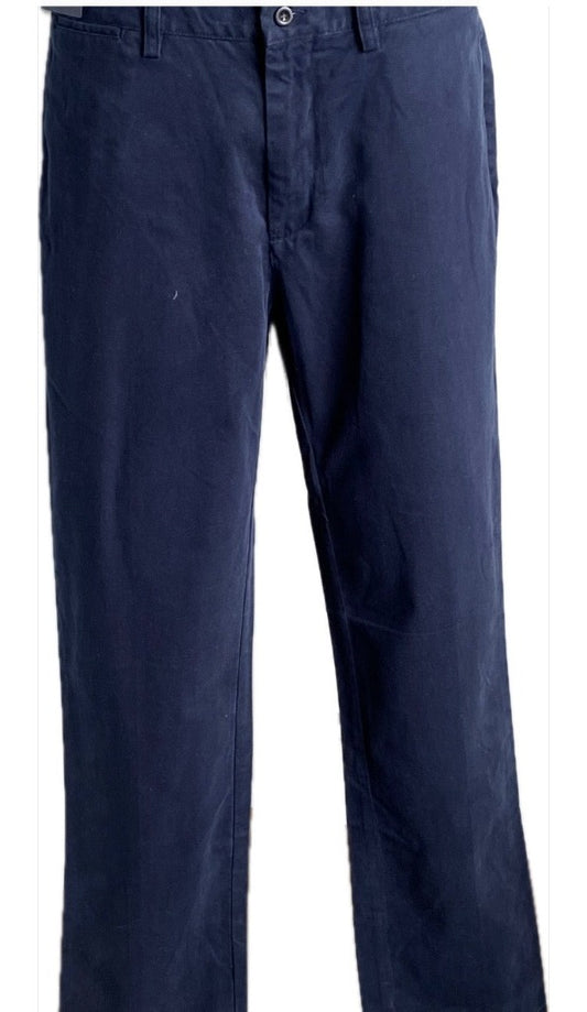POLO Navy Chino Trousers W36x32 - NEW with Tags