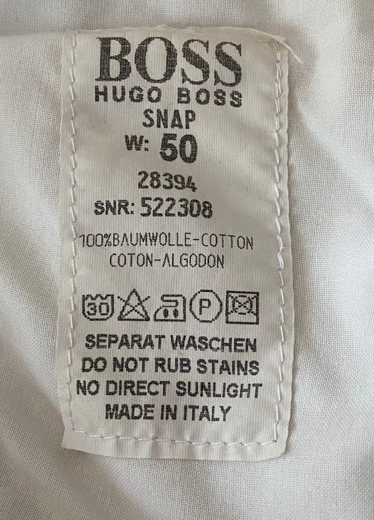 BOSS Sport Cargo Trousers W34x32 - Pre-loved