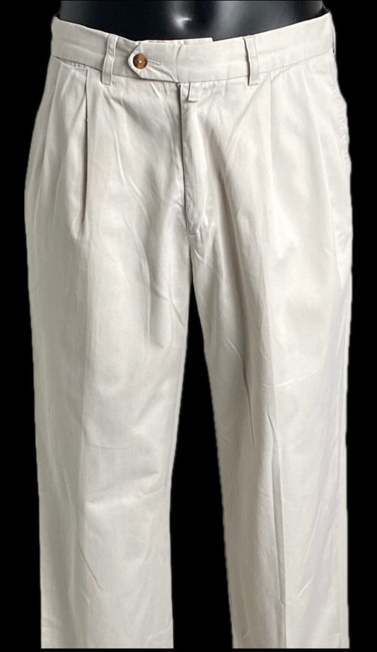Vintage GANT Cream Trousers W30x30 - Pre-loved