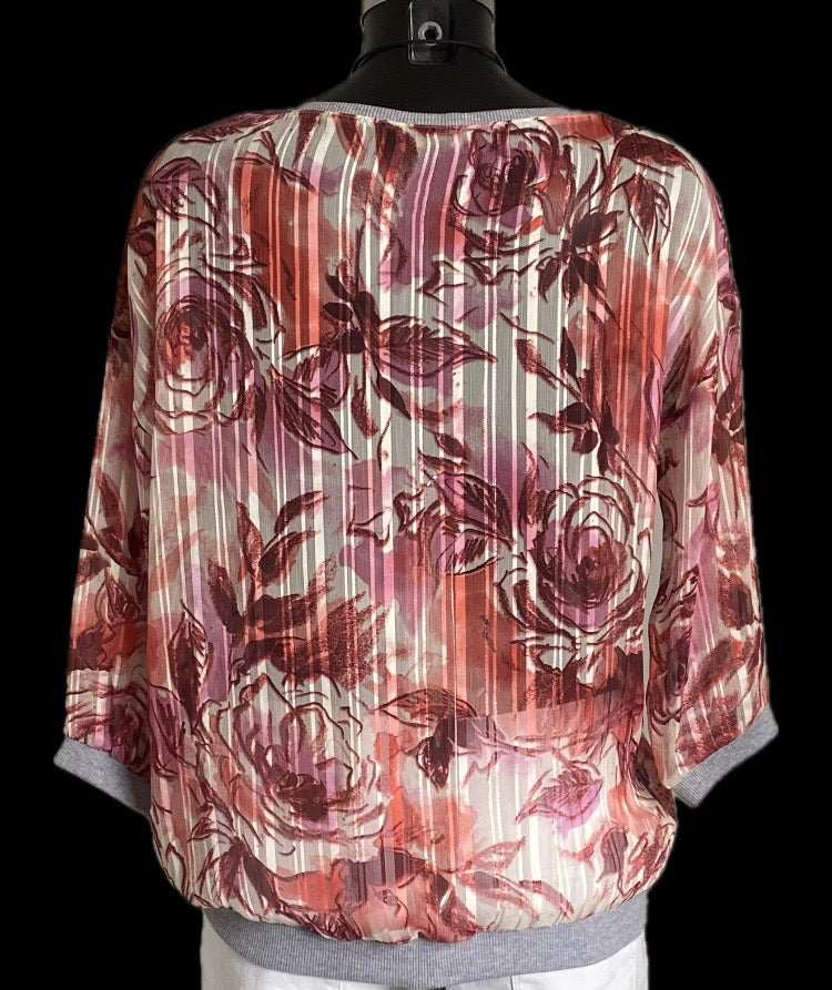 PuLLit Chiffon Top L - NEW with Tags