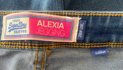 SuperDry Alexia Jegging Jeans W28 UK10 - Pre-loved