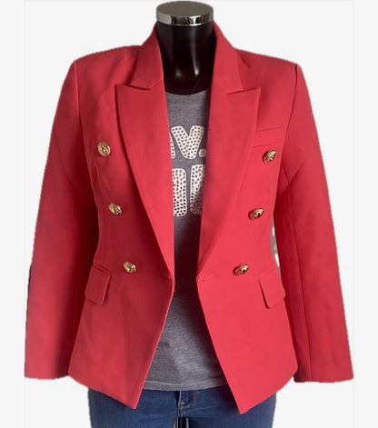 Pink Blazer Size M - Pre-loved