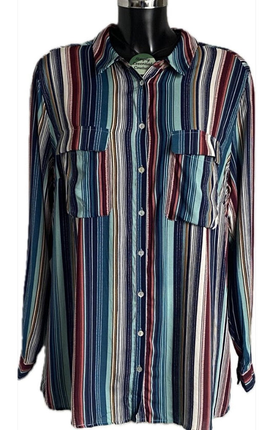 Monsoon Multicoloured Shirt Size UK18. -  NEW with Tags