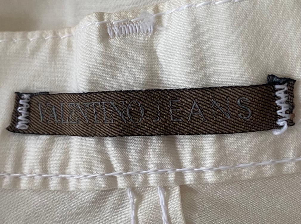 Valentino Cream Jeans W32x31  - NEW no Tags