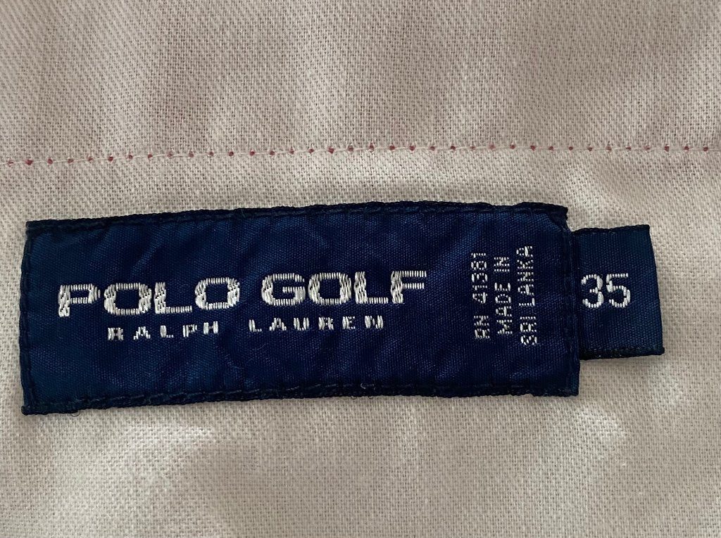 POLO Golf Shorts Size W35 -Pre-loved