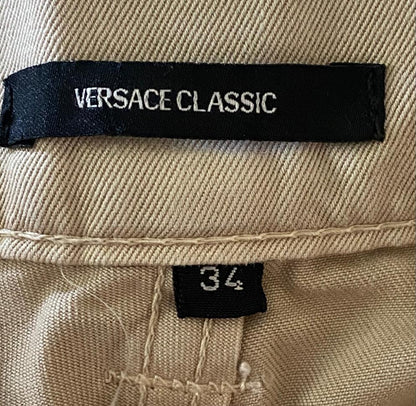 Versace Cream Jeans W34x30 - Pre-loved