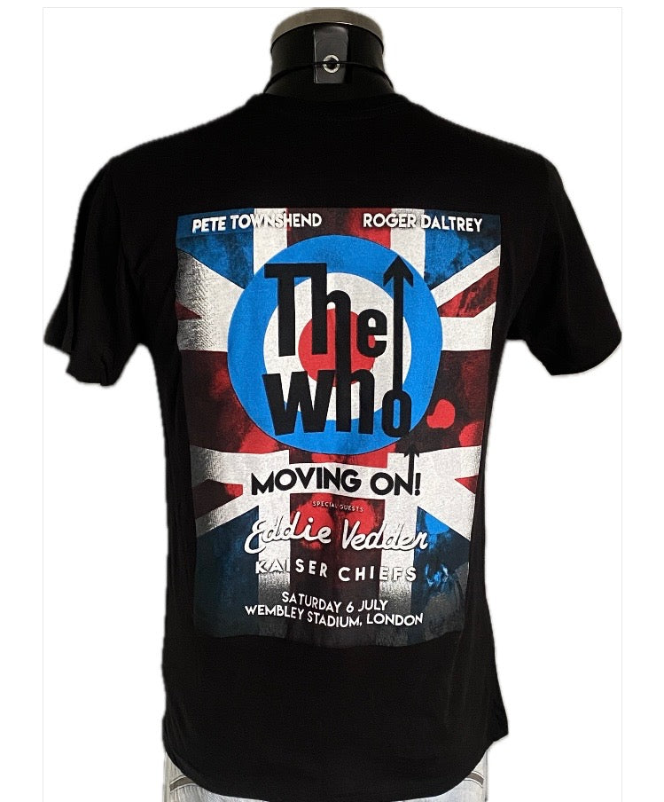 The Who Black T-Shirt 2019  Size M