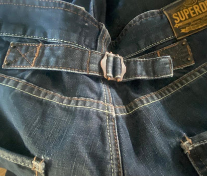 Vintage SuperDry Black Label Jeans W34x32 - Pre-loved