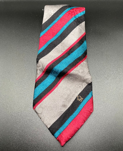 Vintage Christian Dior Silk Tie - Pre-loved