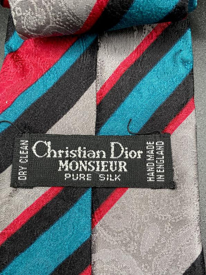 Vintage Christian Dior Silk Tie - Pre-loved