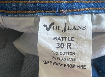 VOI 'Battle" Jeans - size W30R - New with Tags