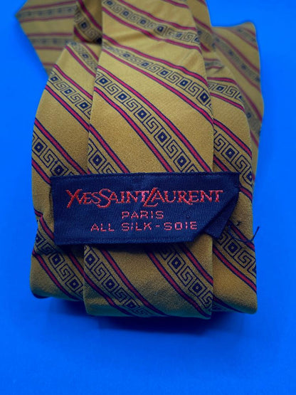 Vintage Yves Saint Laurent Silk Tie - Pre-loved