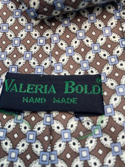 Valeria Boldi (Milano) 100% Handmade Silk Tie - Pre-loved in Great Condition