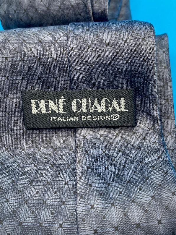 Rene Chagal Silk Tie - Pre-loved