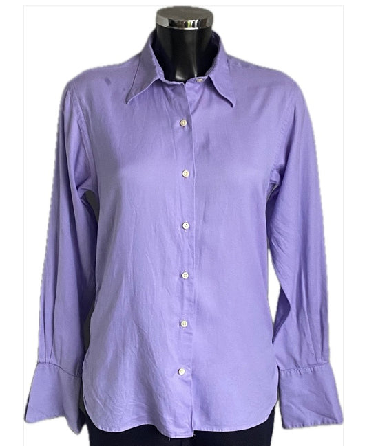 PINK Lilac Shirt Size Uk10 - Pre-loved