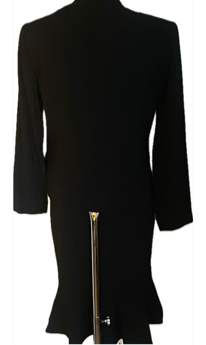 Dolce & Gabbana Vintage Black Skirt Suit - Size UK16 - Pre-loved in Stunning Condition