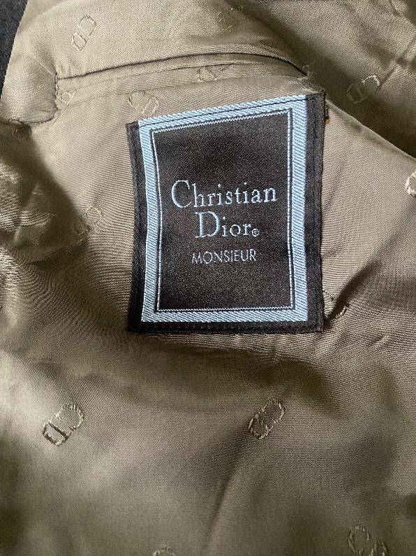 Vintage Christian Dior Monsieur Brown Suit 42" Chest - Pre-loved