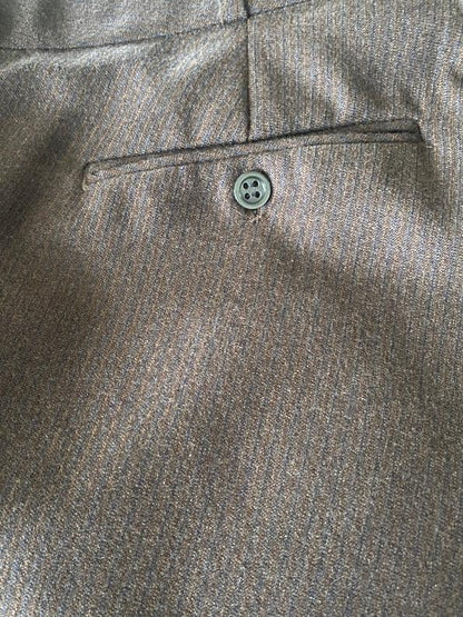 Vintage Christian Dior Monsieur Brown Suit 42" Chest - Pre-loved