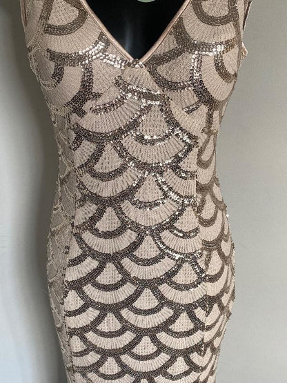 Quiz Sequin Mermaid Dress Size UK14 - Pre-loved