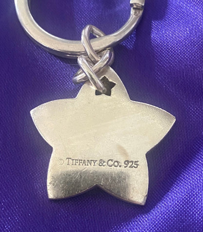 Tiffany & Co Silver Star Keyring