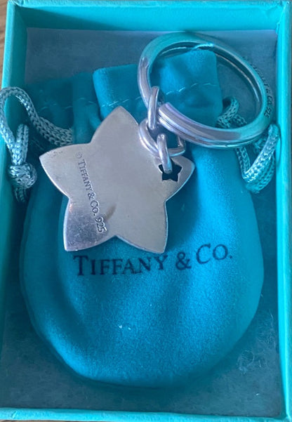 Tiffany & Co Silver Star Keyring