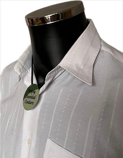 Vintage Dior Monsieur White Shirt - Pre-loved