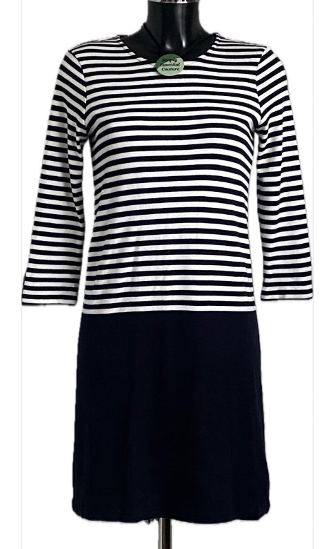 HOBBS Striped Dress Size UK10 - Pre-loved