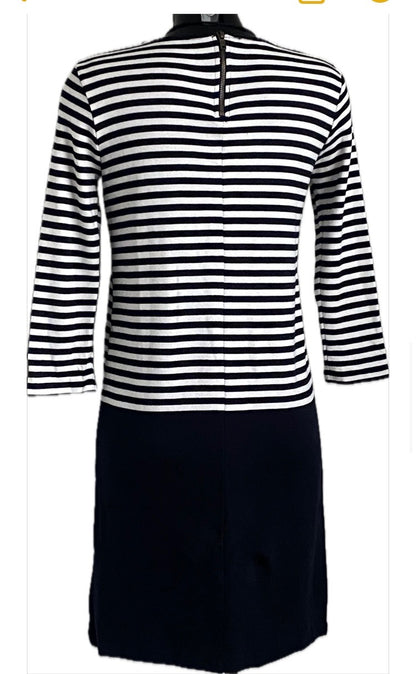 HOBBS Striped Dress Size UK10 - Pre-loved