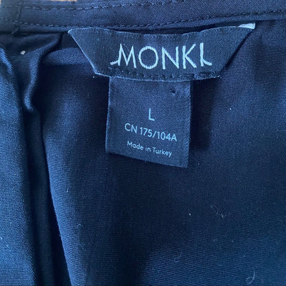 MONKL Black Dress - size L -  Pre-loved