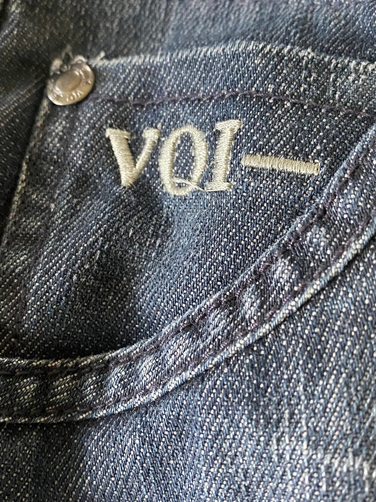 VOI Retro Denim Shorts - size UK12 - New with Tags