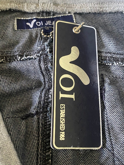VOI Retro Denim Shorts - size UK12 - New with Tags