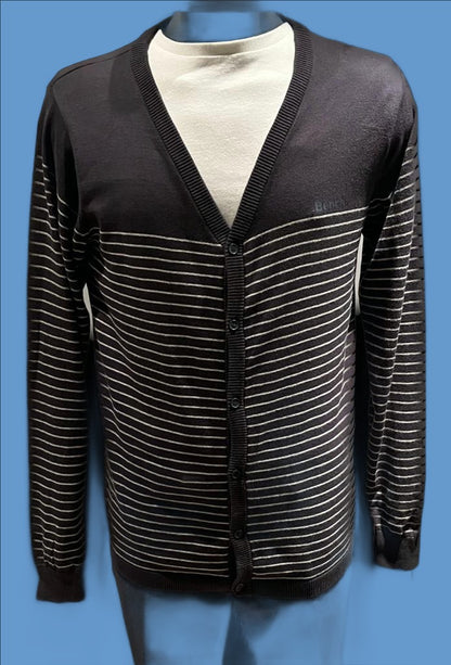 Bench Striped Cardigan Size M - Pre-loved