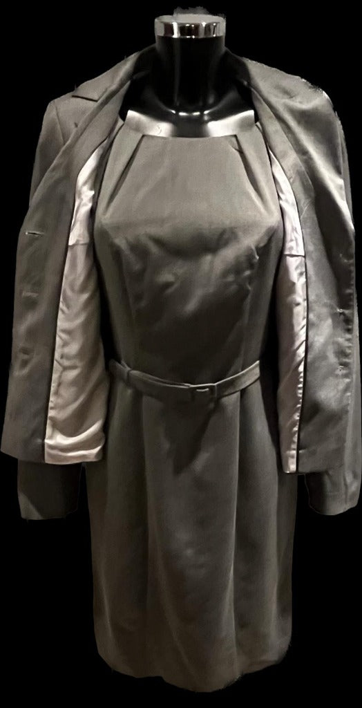 LK Bennett Grey Dress Suit - size UK10 - Pre-loved