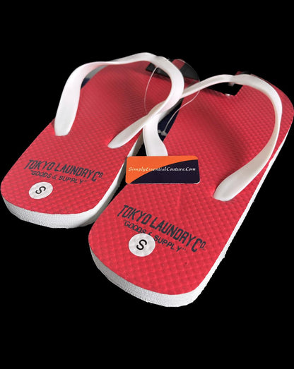 Tokyo Laundry Flip Flops - size UK S - NEW