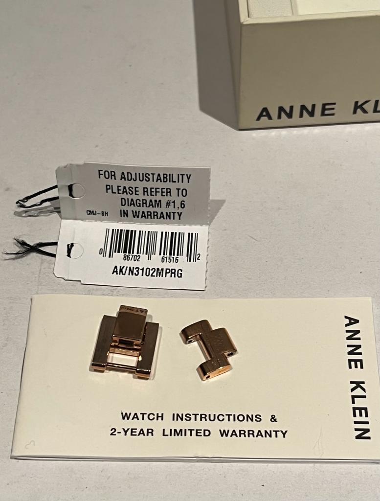 Anne Klein Swarovski  crystal Watch - New