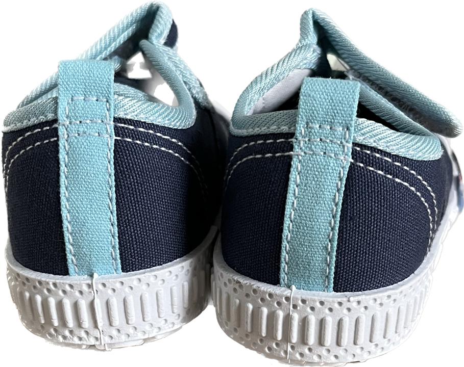 Primigi Blue & White Play Shoes size EU21 UK4.5 Infant NEW in Box