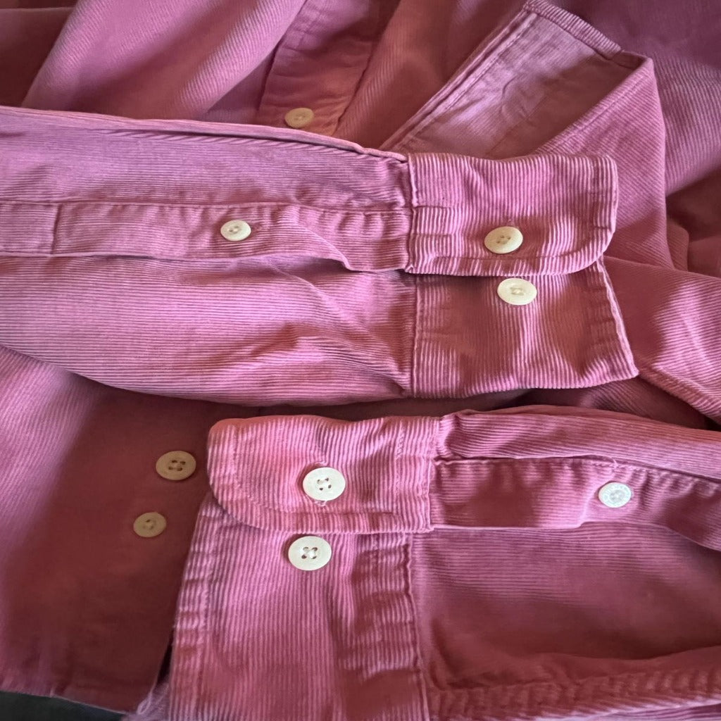 Thomas Burberry Vintage  Pink Shirt - size M - Pre-loved