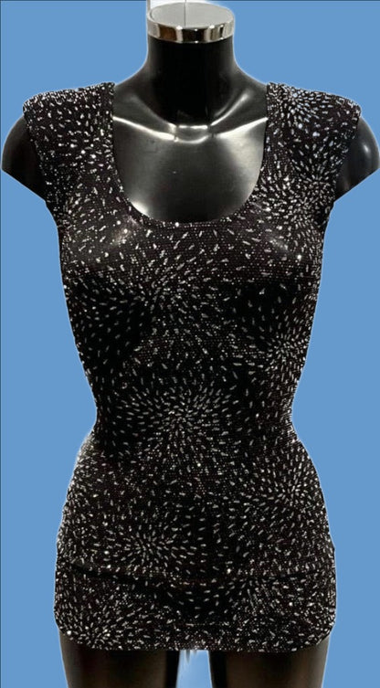 Jane Norman Sparkle mini dress size UK8 - NEW