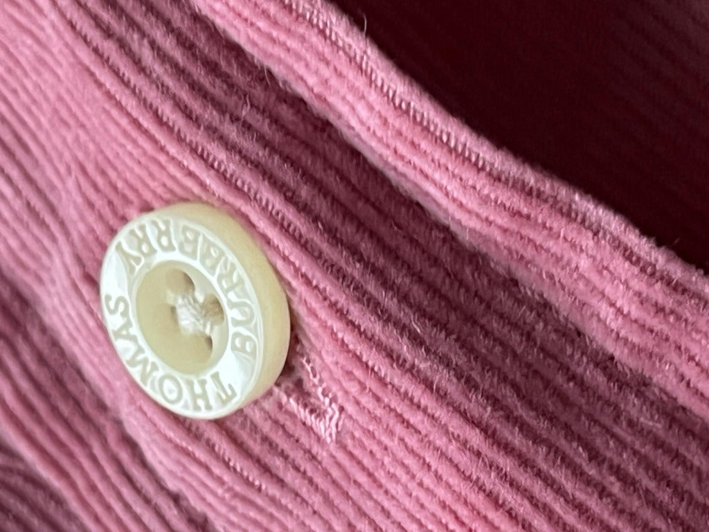 Thomas Burberry Vintage  Pink Shirt - size M - Pre-loved