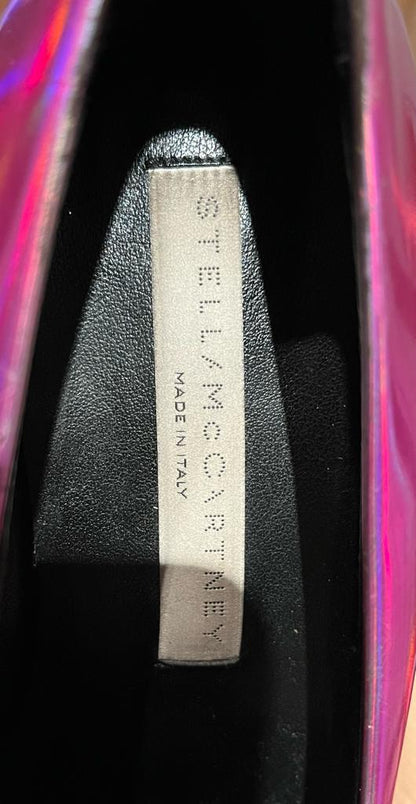 Stella McCartney Metallic Pink Shoes  - size UK3 - Pre-loved