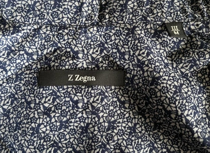 Ermenegildo Zegna Blue Shirt - Size M - Pre-loved